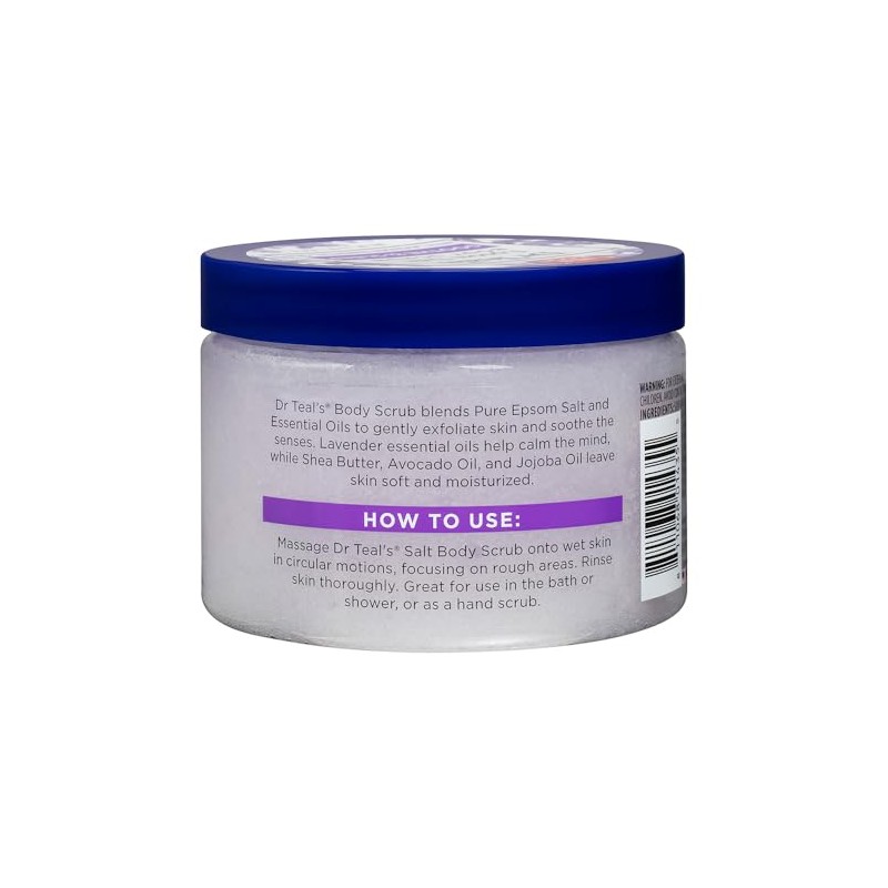 Dr. Teal's Body Scrub with Lavender