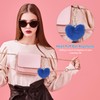 PATIKIL Faux Fur Pom Pom Keychain, Artificial Cute Puff Ball