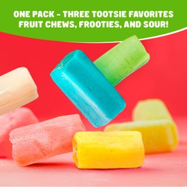 Candy Grand Variety Mix 5 Pounds – Anti Melt Pack, Assorted (Fruit Chews, Frooties, and Sour), Bulk, Individually Wrapped, Resealable Bag