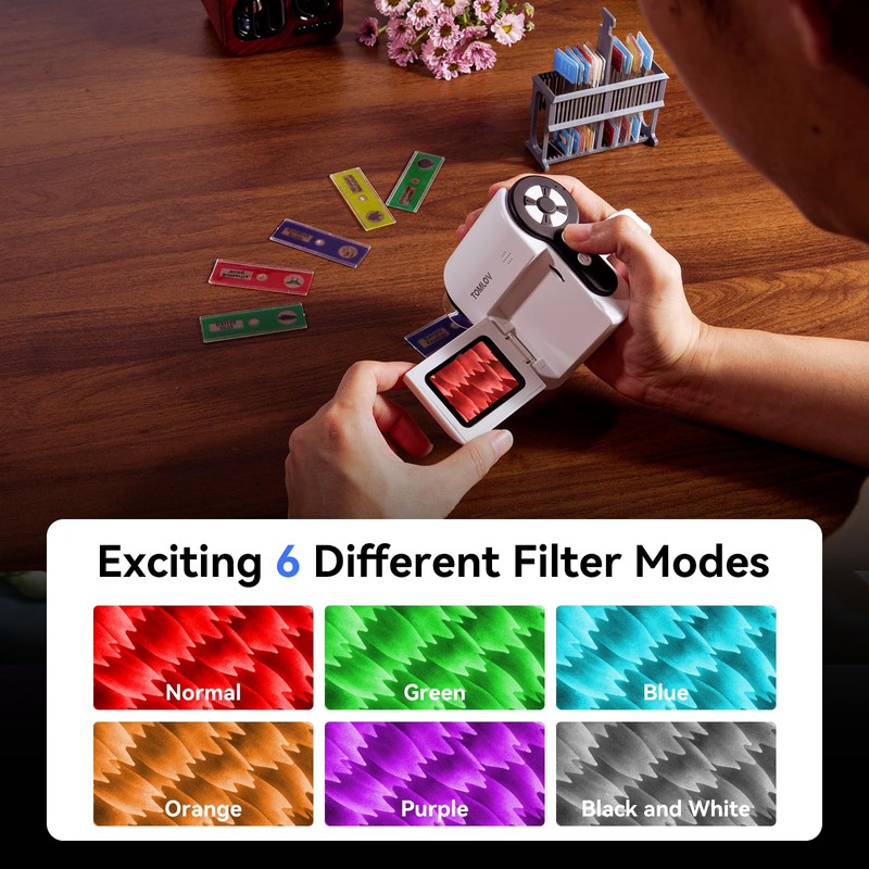 TOMLOV P20 Handheld Digital Microscope, Multiple Pocket Miniscope, Portable 1080P