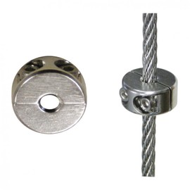 Wire Rope – Clamping Ring for Diameter 3 mm Wire Rope Stainless Steel V4A Rope Clamp Steel Cable Clamp Bow Rope Stainless Steel Rope Wire Rope Railing Rope Trellis VA A4 AISI316 AISI 316