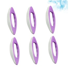 Mikinona 6pcs Sheepskin Nail Files for Professional Manicure Nail Art Tools for Home Use Salons for Dead Skin Removal