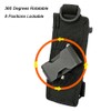 Depring Rotatable Flashlight Holster for Tactical Torch Adjustable Tool Flashlight