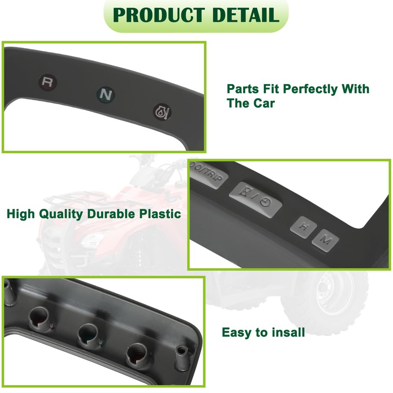 omoZone Speedo Meter Dash Upper Cover Speedometer Case Compatible with