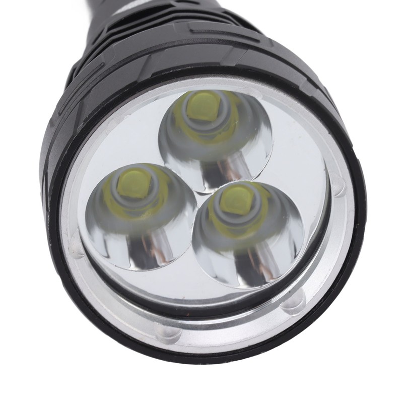 IPX8 Waterproof Diving Flashlight 100000lm Professional 100m Underwater Bright Submarine