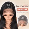 Synthetic Lace Front Wig 13x6 HD Glueless Lace Frontal Wig