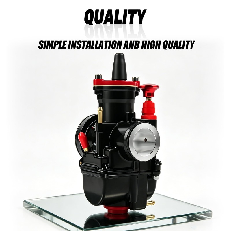 ABCERRS PWK Carburetor 24mm Engine Carb Compatible with 90cc-125cc Engine
