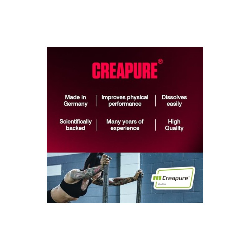Dymatize Creatine Monohydrate Unflavoured Powder 500g - 100% Creapure Creatine
