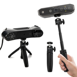 Creality Extension Pole Tripod, Mini Selfie Stick Tripod Stand Handle Grip for CR-Scan Otter/Raptor 3D Scanner, Suitable for Handheld Scanning, Fixed Camera Position Scanning