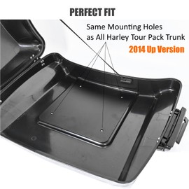 Fjpacemt Tour Pack Plate, Inner Metal Base Plate Kit, Laser Cut for Harley Touring Rushmore Chopped King Tour Pak Razor Touring Pack 2014-2025 Razor Chopped King Tour Pak Saddle-Bags