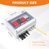32A 600V DC PV Solar Combiner Box, 2 String 2
