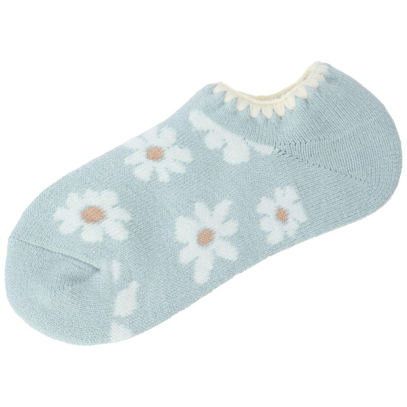 Atsugi RRA5094 RRA5094 Women's Warm Fleece Lined Flower Pattern Room