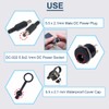 DAOKAI DC Mount Adapter Set, 10 Pieces 5.5 x 2.1