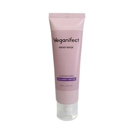 Vegan Effect Slow & Aging Collagen Wrap Mask 80ml x 2 / 비건이펙트 슬로우 앤 에이징 콜라겐 랩 마스크 80ml 2개