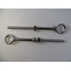 2 Pieces Stainless Steel 316 Eye Bolt 1/4" x 4"