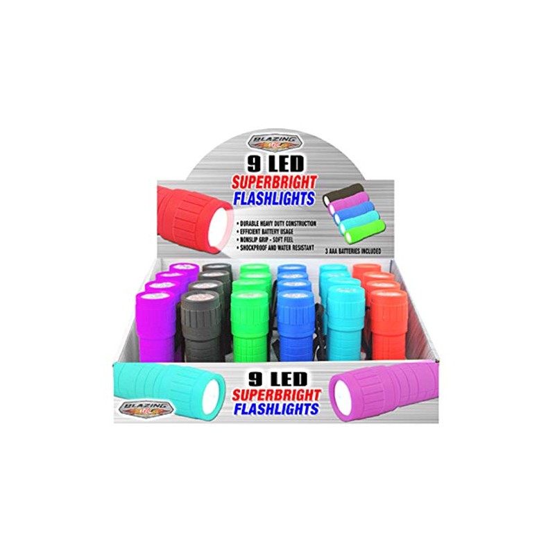 Shawshank++LEDz++Assorted++LED++Flashlight++AAA+Battery24