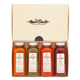 Marshall's Haute Sauce - Haute Sauce Gift Pack, Pack of Four 4 oz Bottles