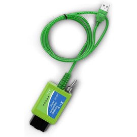 ULTRAOBD2 Forscan ELMconfig OBD2 USB Scanner with MS-CAN/HS-CAN Switch – Professional OBDII Diagnostic Tool & Code Reader for Ford & Mazda Vehicles