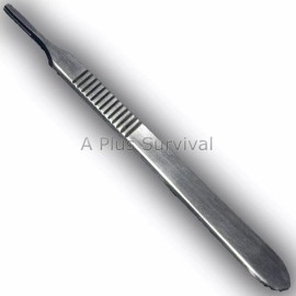 SE 2 Pack Scalpel Blade Handle #3 First Aid Emergency Kits Crafts Precision Cutting