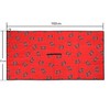 SHABIER Red Big Golf Towel with No.23 Design Golf Microfiber