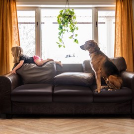 Fuloon Faux Leather Couch Cushion Slipcover, Waterproof Stretch Covers for Sofa, RV Chair Seat Cover, Individual Loveseat Couch Cushion Replacement, PU Leather Sofa Slipcovers(1 Pack, Brown)