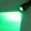 Small LED Flashlight Single Mode Retractable Focusing Waterproof Green Light