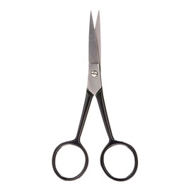Arches and Halos Surgical Stainless Steel Eyebrow Scissors - Eyebrow Trimmer for Seamless Grooming - Short Sharp Blades for Precise Trimming - 1 pc