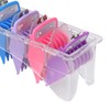 10 Sizes Hair Clipper Combs Guides Professional Colorful Number Coded