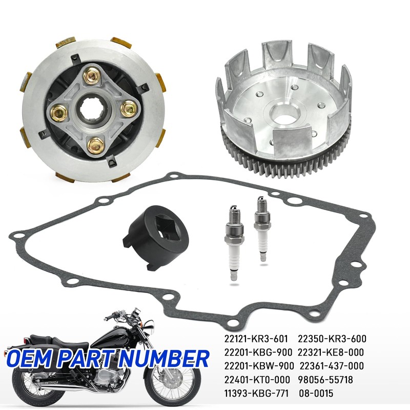 GOLKNHA Clutch Kit & Basket & Pressure Plate & Inner