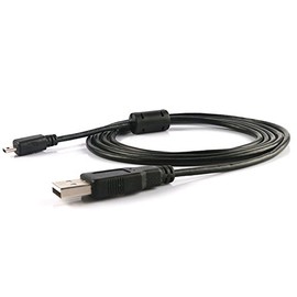 Accessory USA USB Battery Charger Data Sync Cable Cord for Sony Camera Cybershot DSC W830 B/S