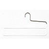 MAWA Non-Slip Hanger Conch Hanger Z 5-Pack 13×6.7×0.3 inches White