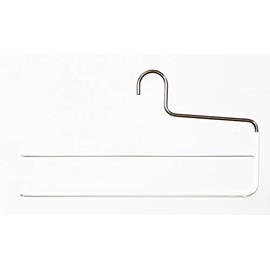 MAWA Non-Slip Hanger Conch Hanger Z 5-Pack 13×6.7×0.3 inches White