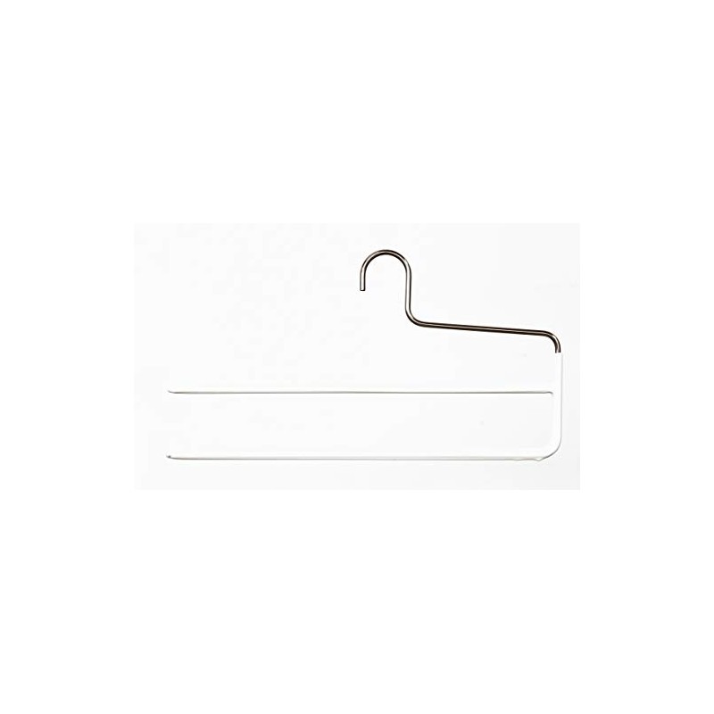 MAWA Non-Slip Hanger Conch Hanger Z 5-Pack 13×6.7×0.3 inches White