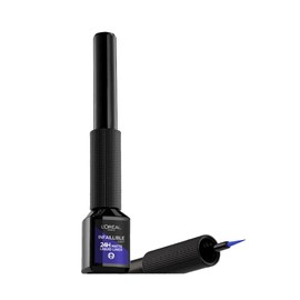 L'Oréal Paris Matte Signature Eyeliner 02 Blue Eyeliner with Precision Brush for Precise Eyeliner Smudge-proof and Waterproof 3 ml