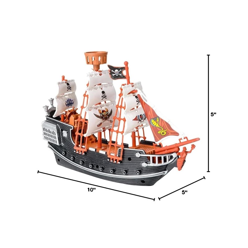 georglasko_8 Pirate Boat Toy Ship Sail The Seas Children Fun