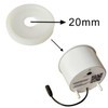 Silicone Ring for External Male Catheter – 4pcs, 20mm Size,