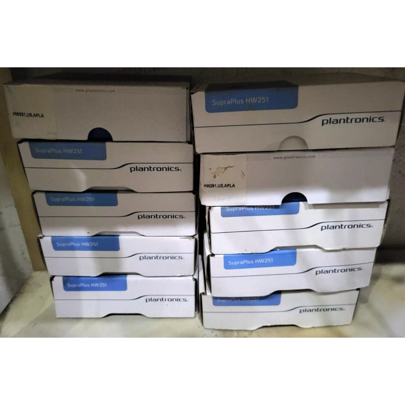 Plantronics SupraPlus HW251 Mono Voice Tube Noise-Cancelin