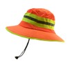 Glory Max High Visibility Reflective Work Safety Bucket Hat Cap