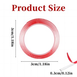 Phone Speaker Cleaner, Red Phone Speaker Cleaning Kit Dust Cleaner Tape Adhesive Cleaning Stickers for Phone Speakers Receiver Mobile Phones