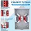 Relaxweex 125a, 4 Jaw Meter Base Meter Socket, 600v 1