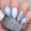 Whats Up Nails - X-Pattern Vinyl Stencils for Nail Art