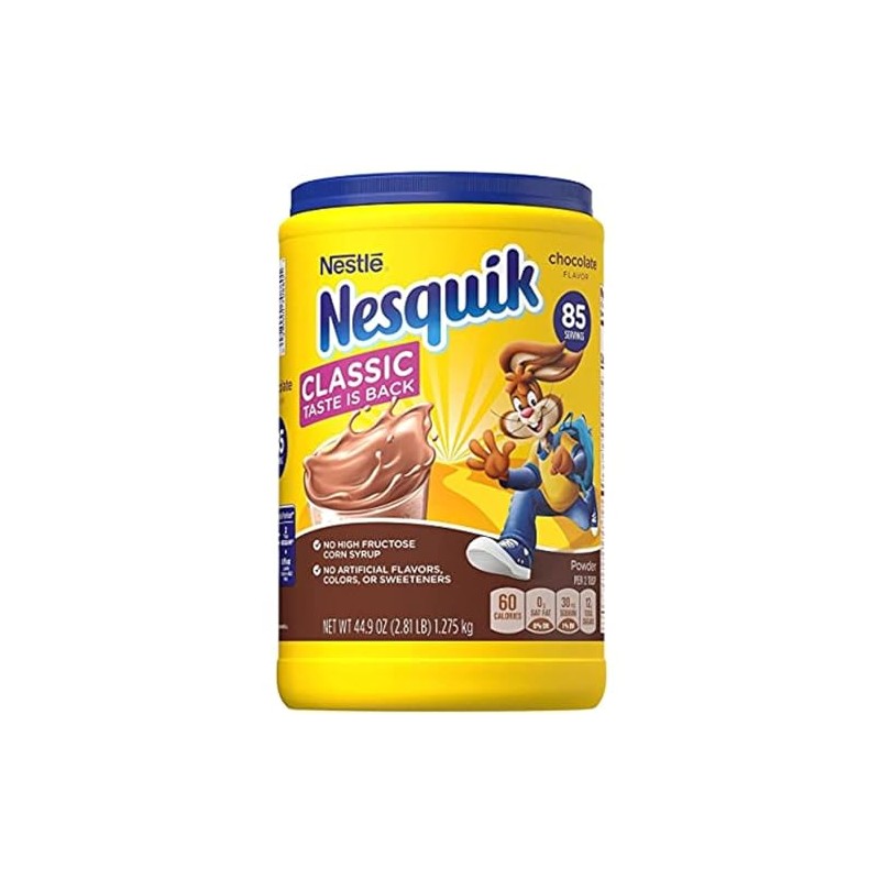 NESQUICK CHOCLATE POWDER 44.9OZ (2.81LBS)