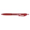 School Smart Retractable Hybrid Gel and Ink Pens, Red, Pack
