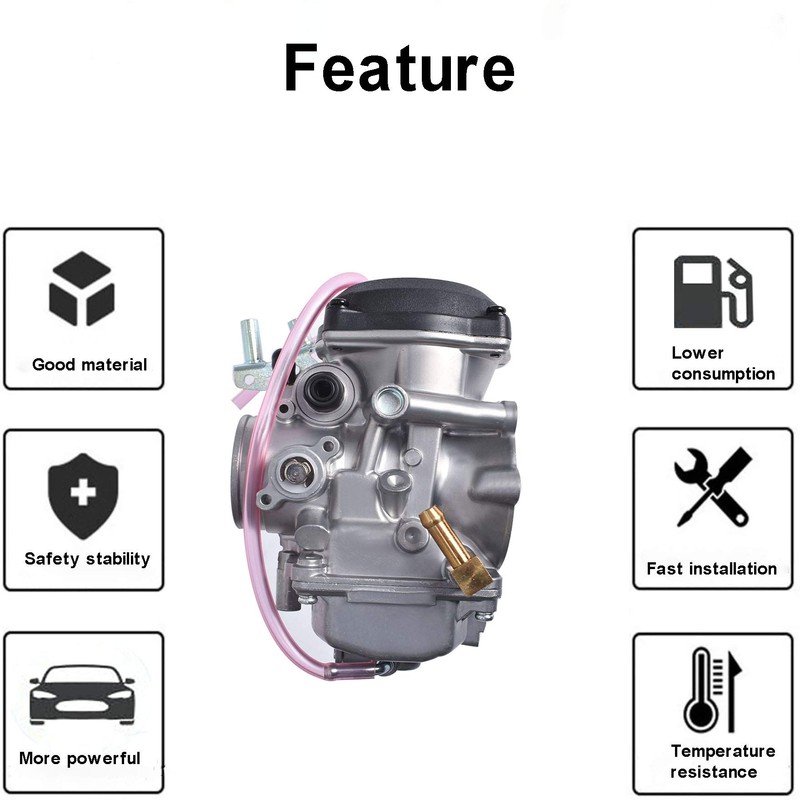 waltyotur CV 40mm Carburetor Carb 27421-99C Replacement for Dyna Softail
