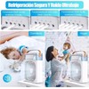 LUXVI Ventilador de Escritorio y Humidificador con Luz LED: Refresca