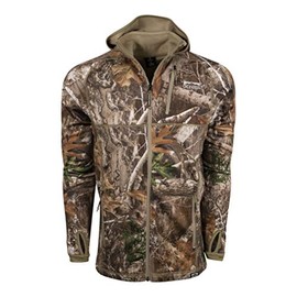 King's Camo XKG Pinnacle Full Zip Jacket, Realtree Edge, Large