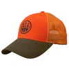 Beretta Men's Tobacco/Blaze Orange Upland Mesh Back Hunting Trucker Hat