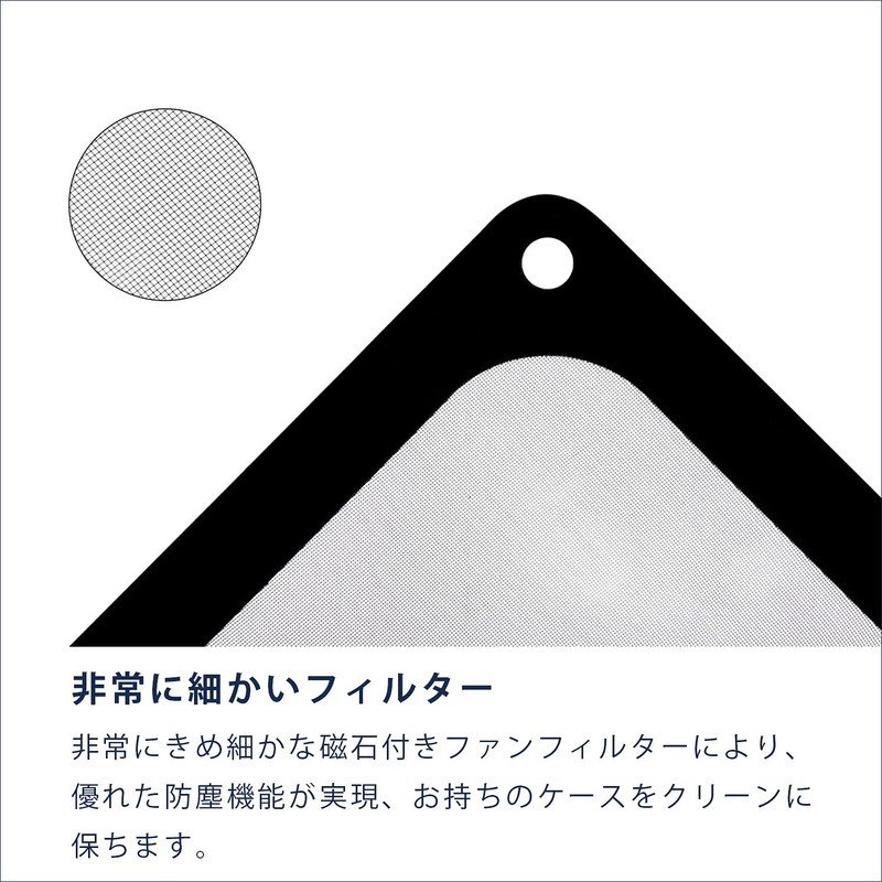 Silver Stone SilverStone PC Case Fan Dustproof Magnet Mesh Fan