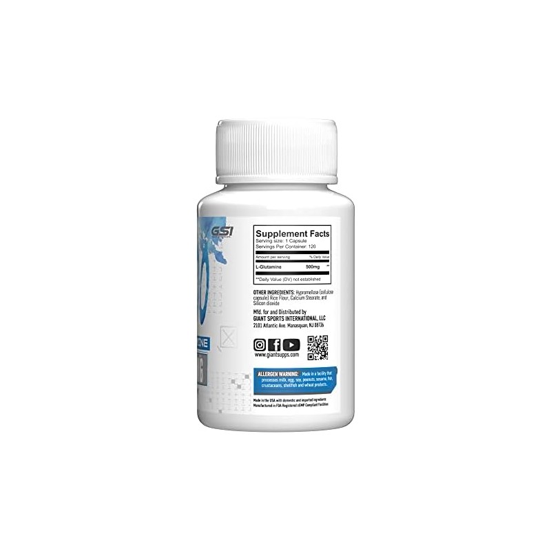 Giant Sports Performance Edge G-500 Glutamina - L- Glutamina -