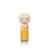 Lucie Kaas Claudia Schiffer Figurine, Beech Wood, Multi-Colour, 14.5 cm